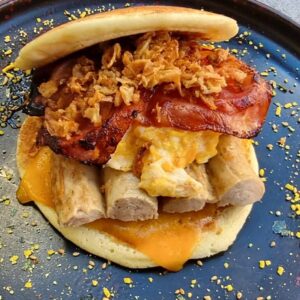 Deluxe Pancake Sandwich