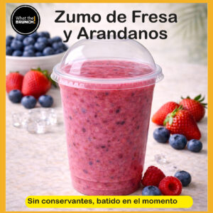 Zumo Fresa & Arándanos